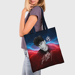 Сумка-шопер Юрий Клинских автограф, цвет: 3D-принт — фото 2