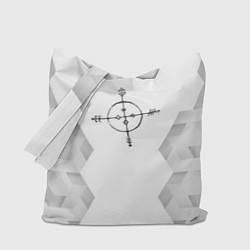 Сумка-шопер Megadeth white poly, цвет: 3D-принт