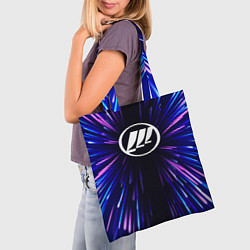 Сумка-шопер Lifan neon energy, цвет: 3D-принт — фото 2