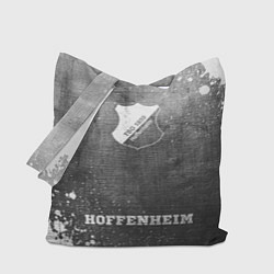 Сумка-шопер Hoffenheim - grey gradient по-центру, цвет: 3D-принт