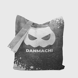 Сумка-шопер DanMachi - grey gradient, цвет: 3D-принт