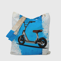 Сумка-шопер Самокат с сиденьем, цвет: 3D-принт