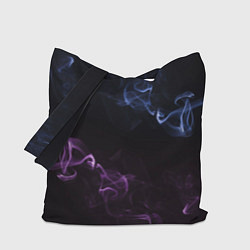 Сумка-шопер Color black blue pink, цвет: 3D-принт