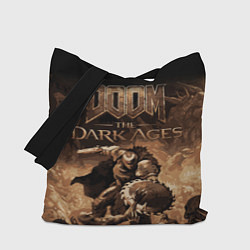 Сумка-шопер Doom the dark ages, цвет: 3D-принт