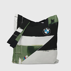 Сумка-шопер BMW логотип, цвет: 3D-принт