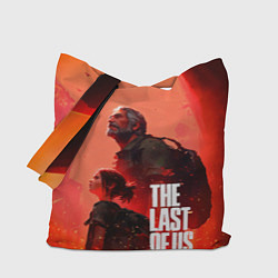 Сумка-шопер The last of us Joel Ellie, цвет: 3D-принт