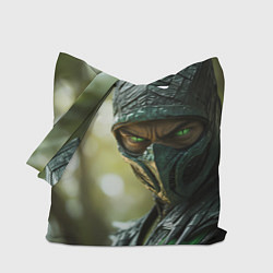 Сумка-шопер Мортал комбат Рептилия, цвет: 3D-принт