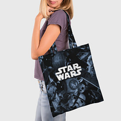 Сумка-шопер Star wars персонажи из звездных войн, цвет: 3D-принт — фото 2