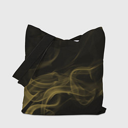 Сумка-шопер Color smoke yellow, цвет: 3D-принт
