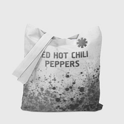 Сумка-шопер Red Hot Chili Peppers - white gradient посередине, цвет: 3D-принт
