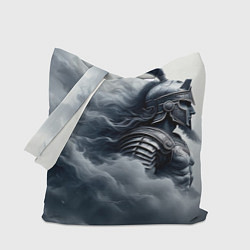 Сумка-шопер Спартанский воин, цвет: 3D-принт