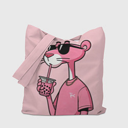 Сумка-шопер Розовая пантера, цвет: 3D-принт