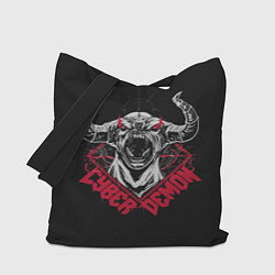 Сумка-шопер Cyber demon doom, цвет: 3D-принт