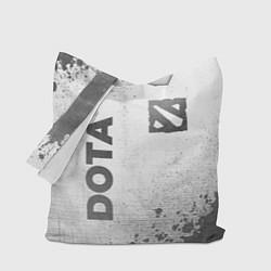 Сумка-шопер Dota - white gradient вертикально, цвет: 3D-принт