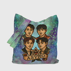 Сумка-шопер Astro в стиле татуировки, цвет: 3D-принт