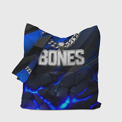 Сумка-шопер Цепочка Bones, цвет: 3D-принт