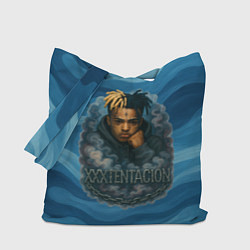 Сумка-шопер XXXTentacion в облаке, цвет: 3D-принт