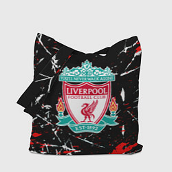 Сумка-шоппер Liverpool штрихи красок