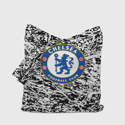 Сумка-шоппер Челси штрихи красок