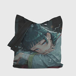 Сумка-шопер Маомао с кошачьими ушками, цвет: 3D-принт