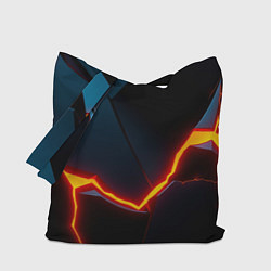 Сумка-шопер Breaking block, цвет: 3D-принт