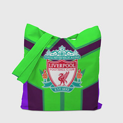 Сумка-шоппер Liverpool геометрия текстура спорт