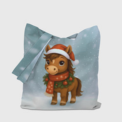 Сумка-шопер Милый конек, цвет: 3D-принт