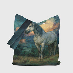 Сумка-шоппер Конь маслом