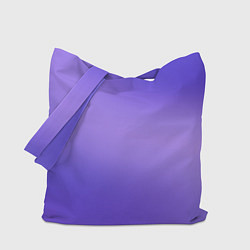 Сумка-шопер Color purple gradient, цвет: 3D-принт