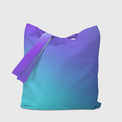 Сумка-шопер Color multi-colored gradient, цвет: 3D-принт