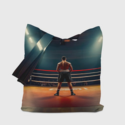 Сумка-шопер Чемпион на ринге, цвет: 3D-принт