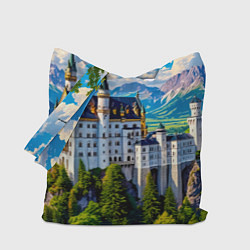 Сумка-шоппер Сказочный Нойшванштайн