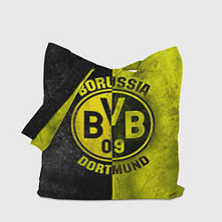 Сумка-шопер Borussia Dortmund, цвет: 3D-принт