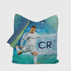 Сумка-шопер CR Ronaldo, цвет: 3D-принт