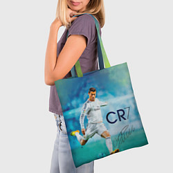 Сумка-шопер CR Ronaldo, цвет: 3D-принт — фото 2