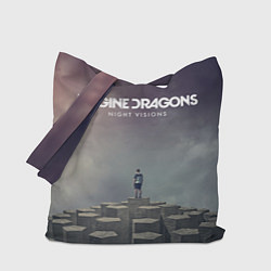 Сумка-шопер Imagine Dragons: Night Visions, цвет: 3D-принт