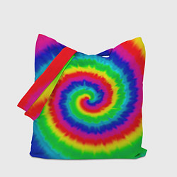 Сумка-шопер Tie dye, цвет: 3D-принт