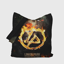 Сумка-шопер Linkin Park: Burning the skies, цвет: 3D-принт