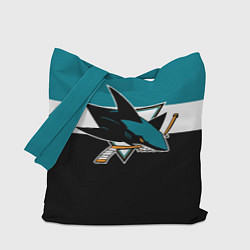 Сумка-шопер San Jose Sharks, цвет: 3D-принт