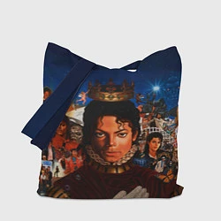 Сумка-шопер Michael Jackson: Pop King, цвет: 3D-принт