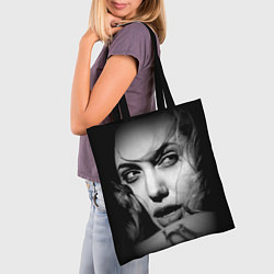 Сумка-шопер Глаза Джоли, цвет: 3D-принт — фото 2