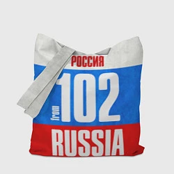 Сумка-шопер Russia: from 102, цвет: 3D-принт
