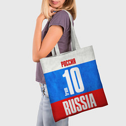Сумка-шопер Russia: from 10, цвет: 3D-принт — фото 2