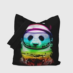 Сумка-шопер Панда космонавт, цвет: 3D-принт