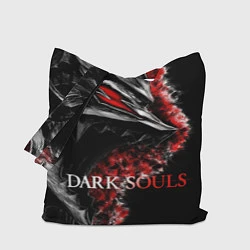 Сумка-шопер Dark Souls: Wolf, цвет: 3D-принт