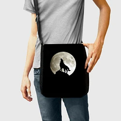 Сумка на плечо Moon Wolf, цвет: 3D-принт — фото 2