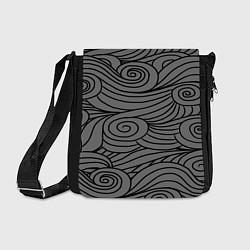 Сумка на плечо Gray pattern, цвет: 3D-принт