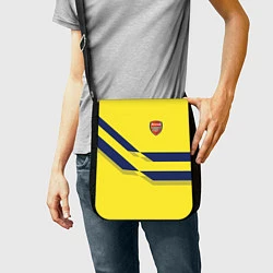 Сумка на плечо Arsenal FC: Yellow style, цвет: 3D-принт — фото 2