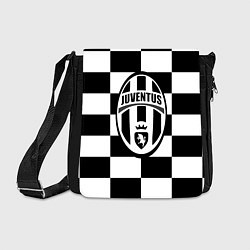 Сумка на плечо FC Juventus: W&B Grid, цвет: 3D-принт