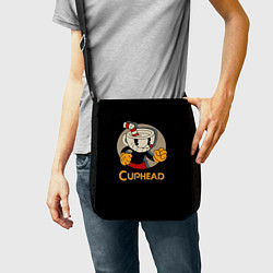 Сумка на плечо Cuphead: Mugman, цвет: 3D-принт — фото 2